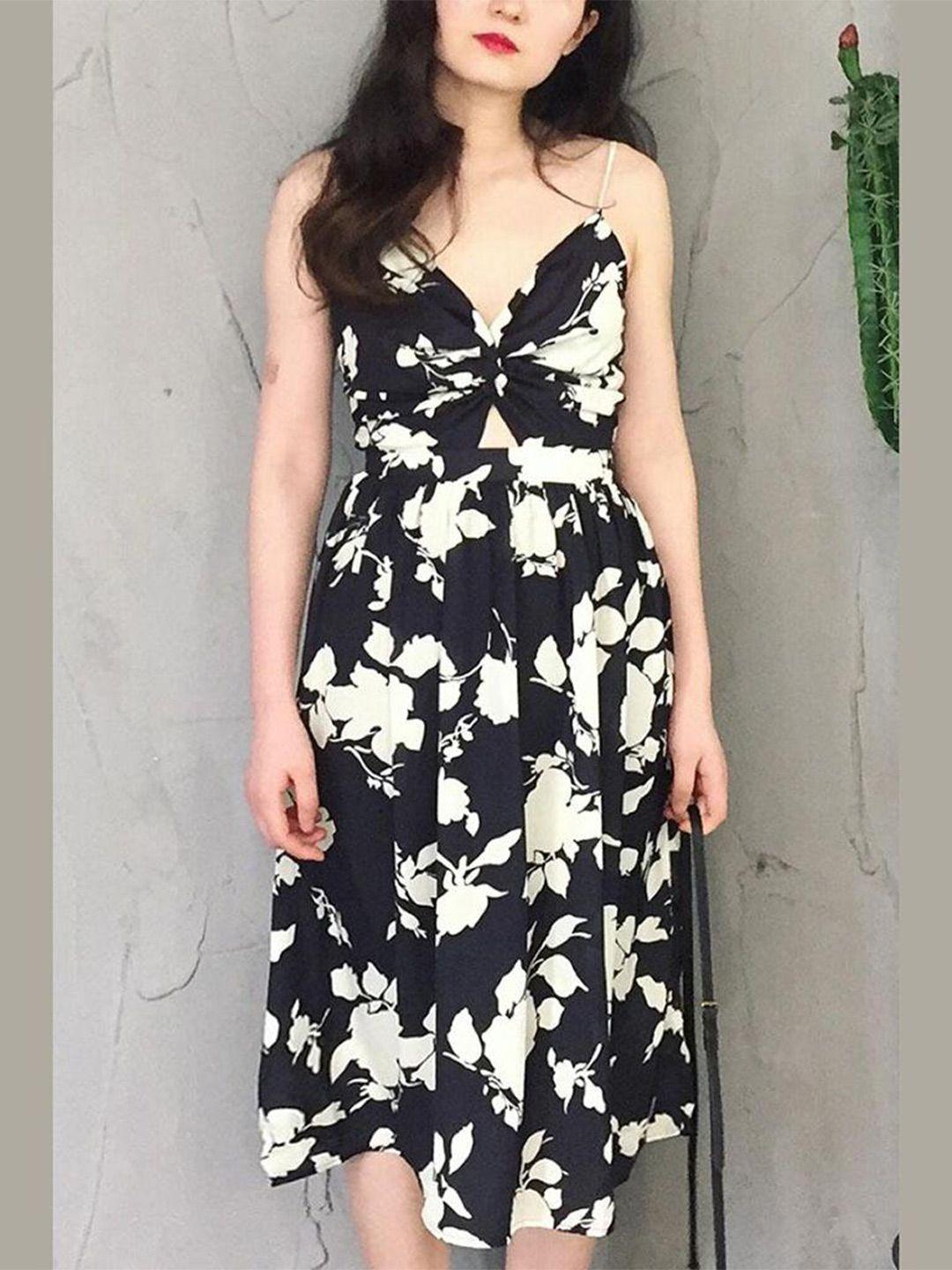 lyla-floral-printed-shoulder-straps-a-line-dress