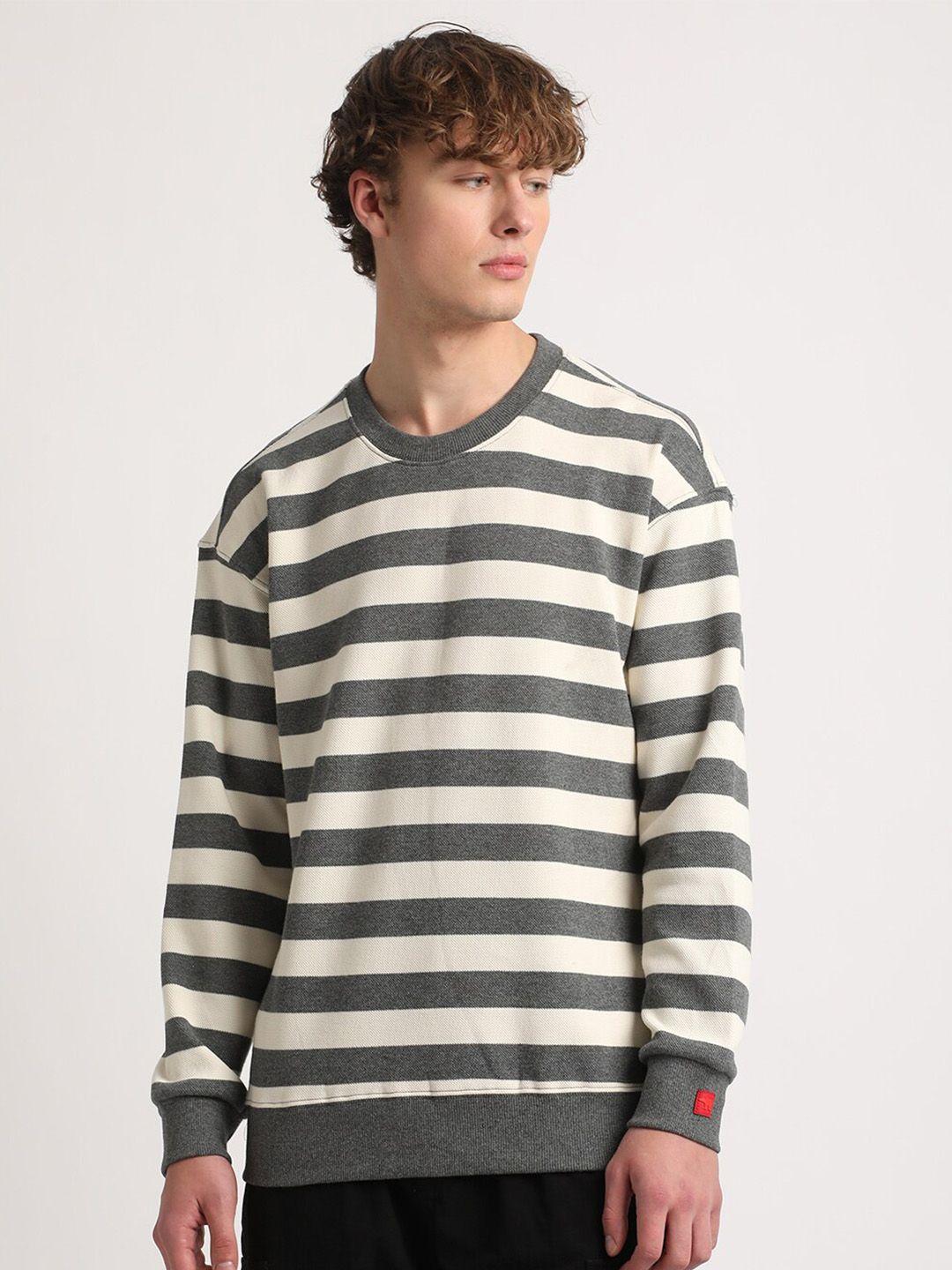 the-bear-house-men-grey-striped-sweatshirt