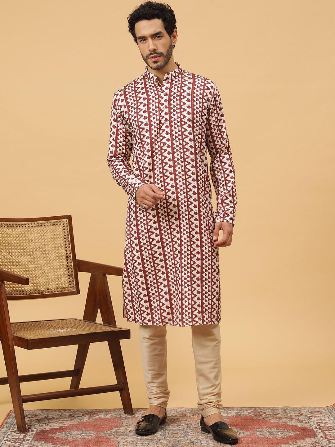 tabard-geometric-printed-thread-work-pure-cotton-straight-kurta