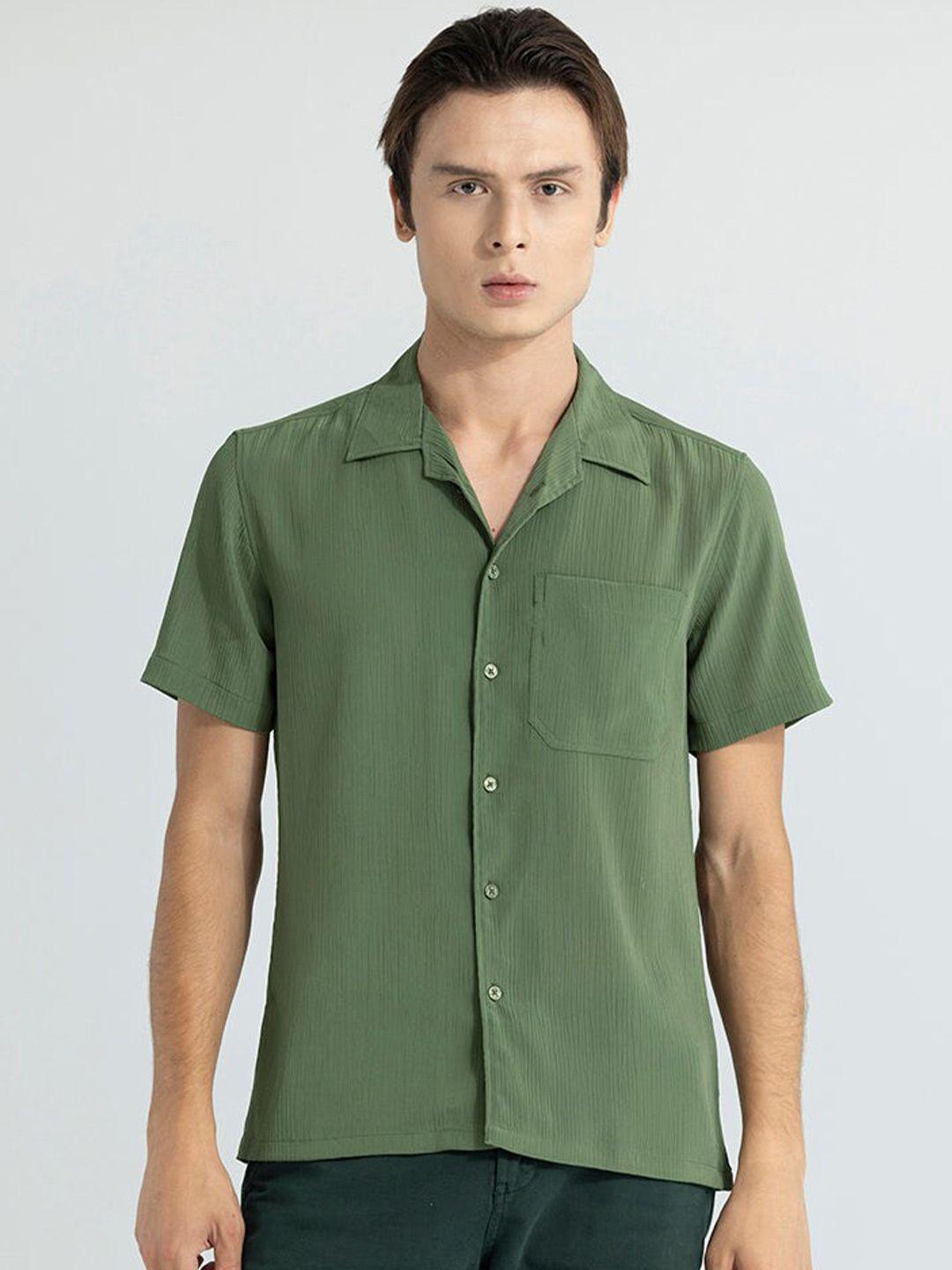 snitch-men-green-classic-slim-fit-opaque-printed-casual-shirt