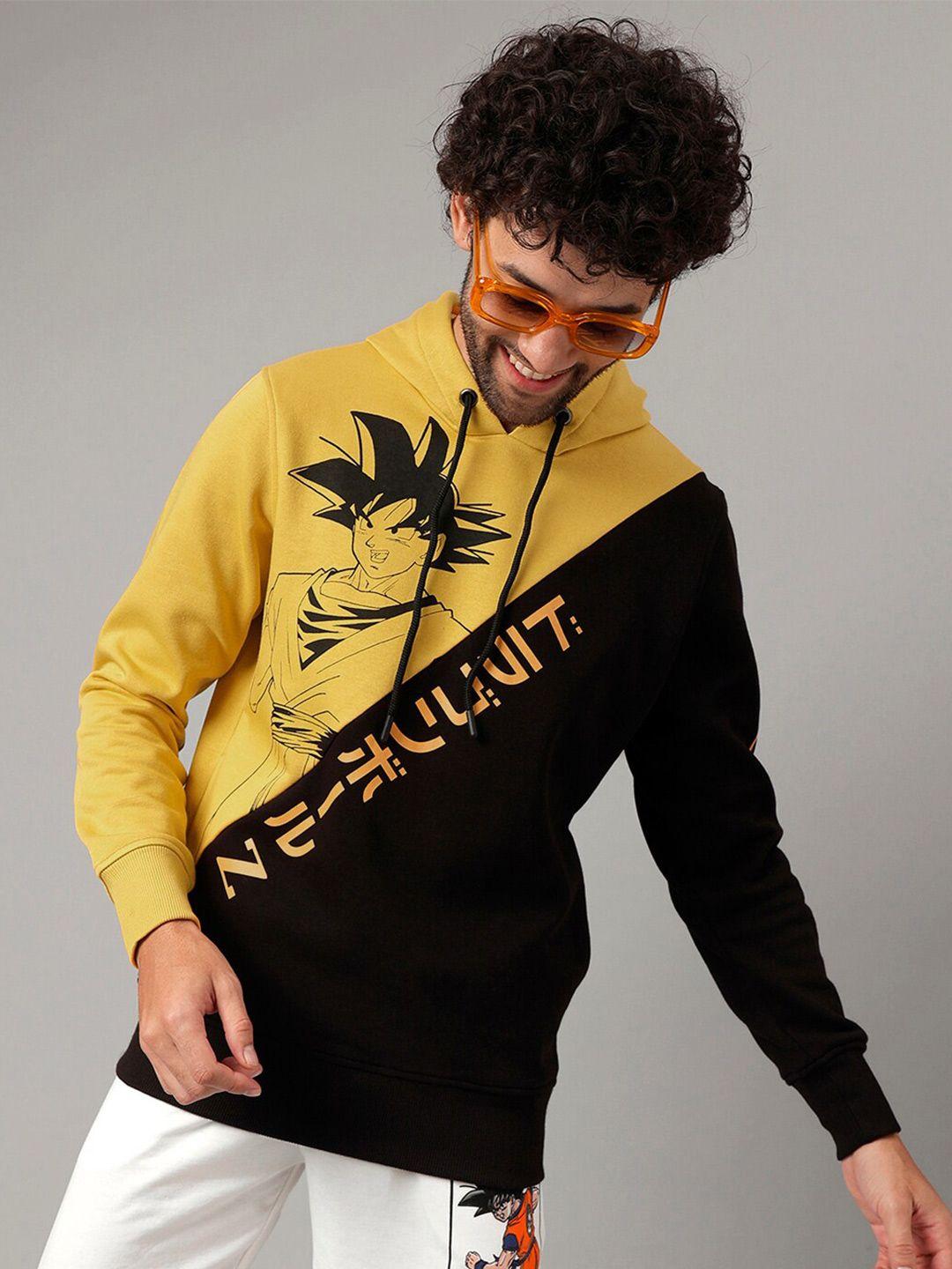 free-authority-dragon-ball-z-printed-hooded-cotton-pullover-sweatshirts