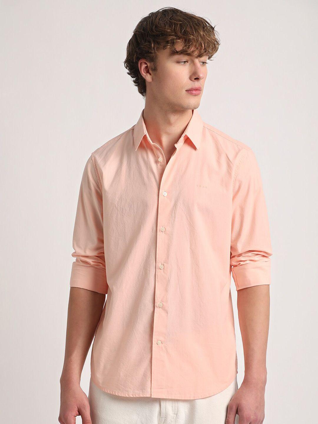 the-bear-house-slim-fit-pure-cotton-casual-shirt