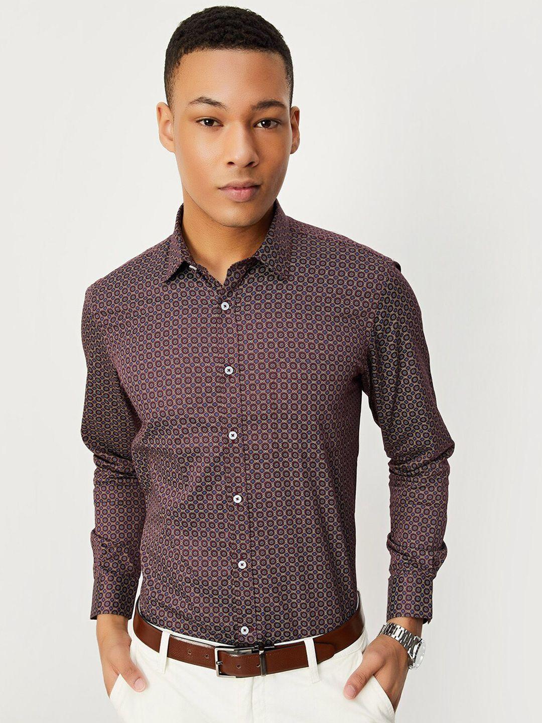 max-ethnic-motifs-printed-cotton-casual-shirt