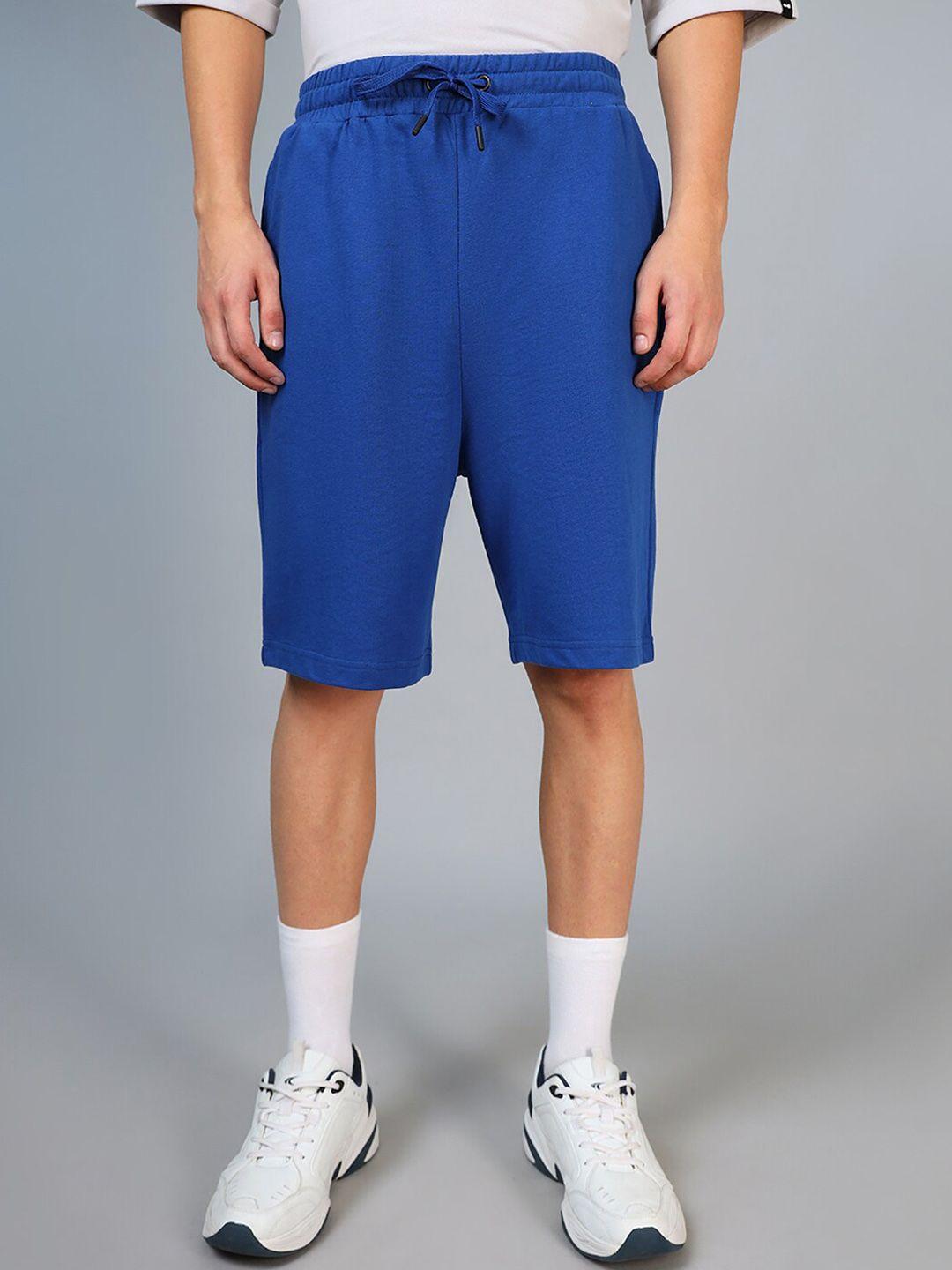 bewakoof-men-blue-oversized-shorts