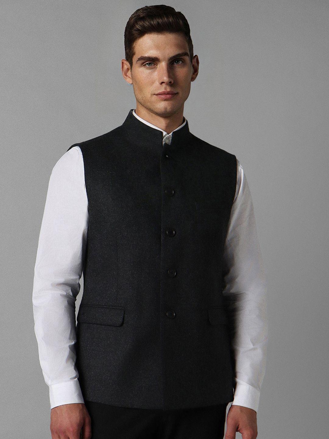 louis-philippe-woven-design-mandarin-collar-pure-woollen-nehru-jacket