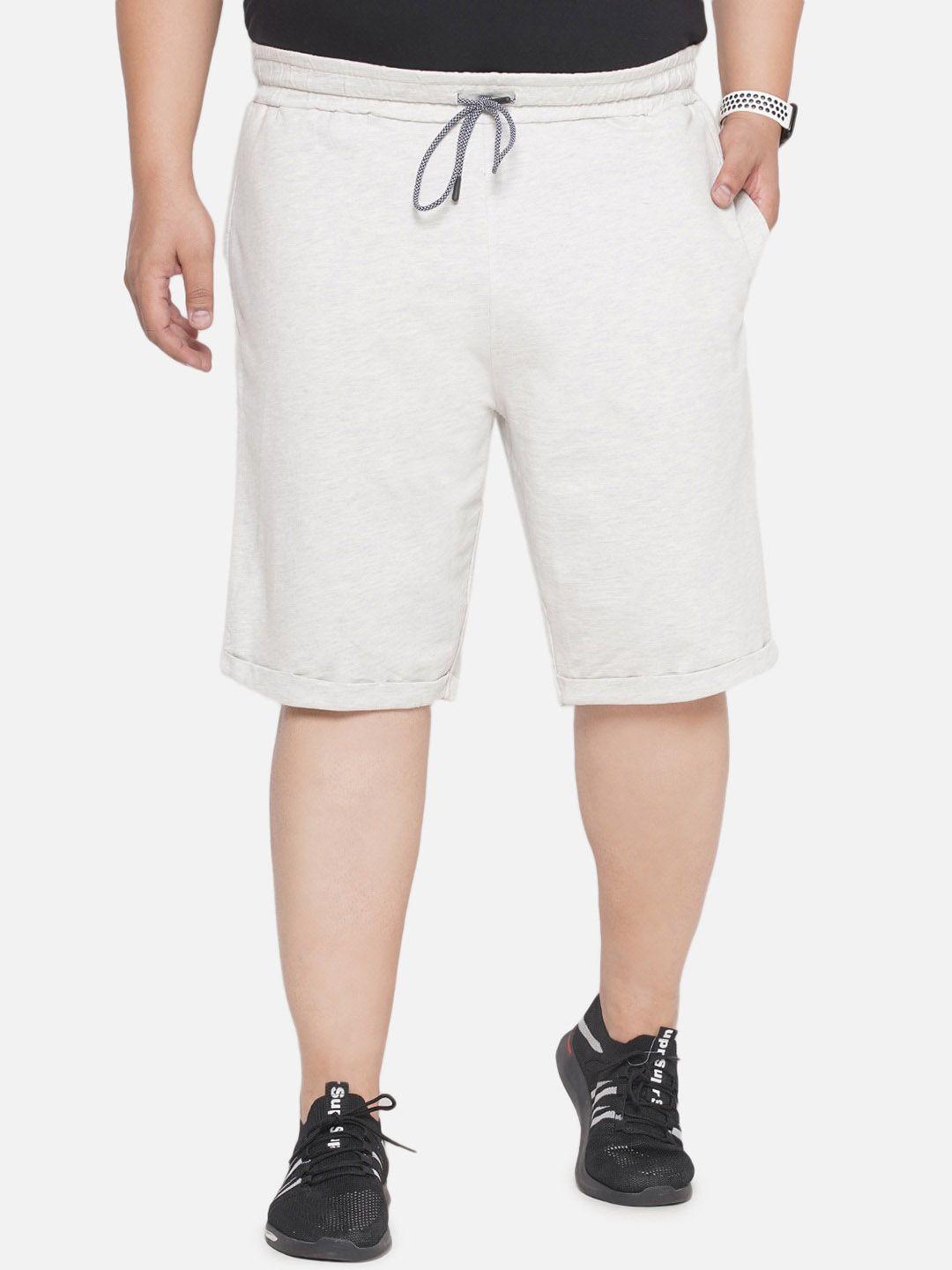 santonio-men-plus-size-typography-printed-pure-cotton-shorts