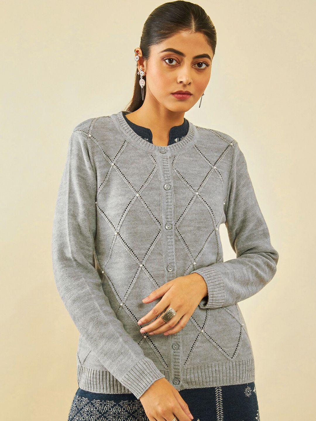 soch-self-design-embellished-acrylic-cardigan-sweater