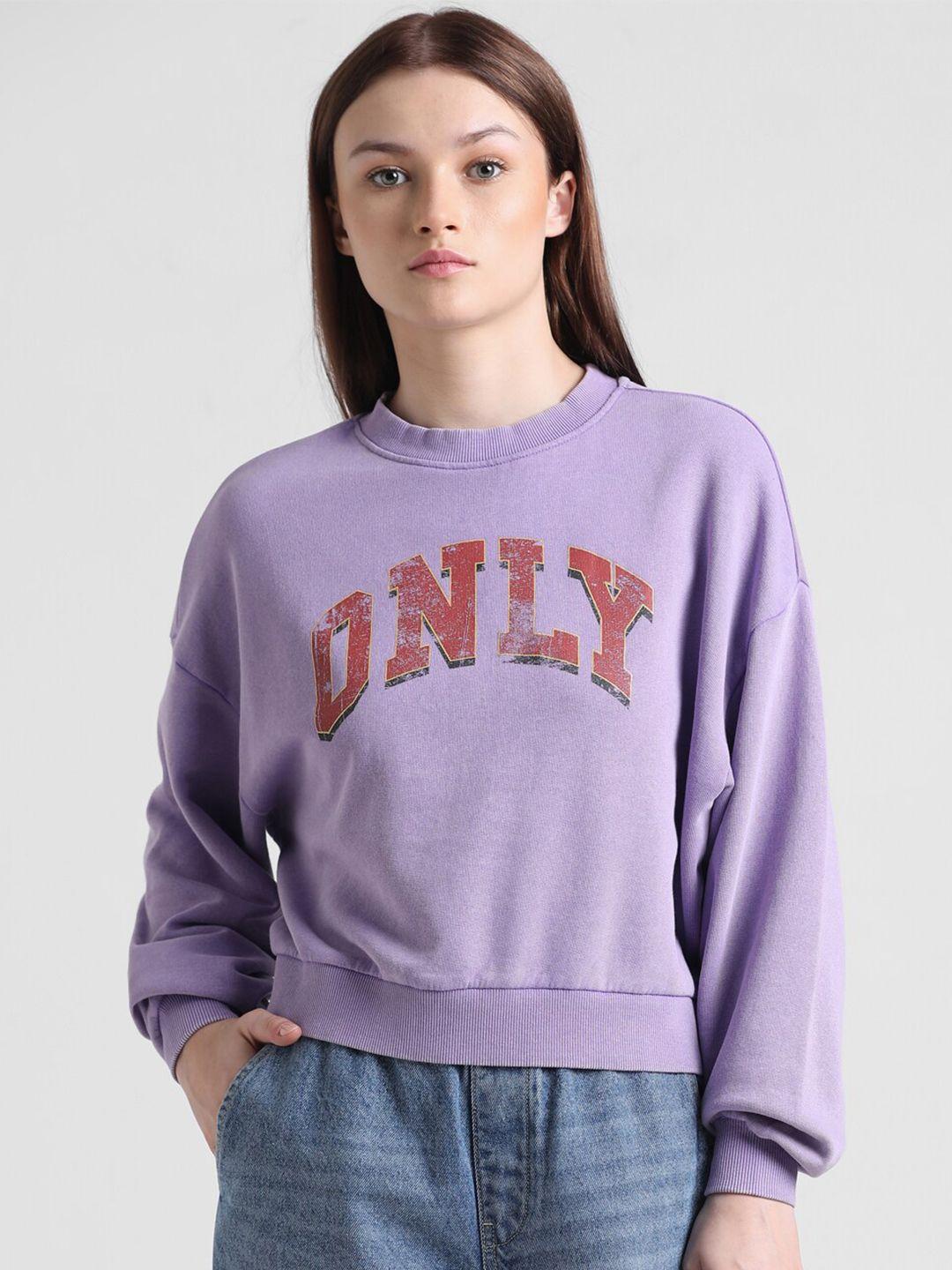 only-onlatara-acid-typography-printed-pure-cotton-pullover-sweatshirt