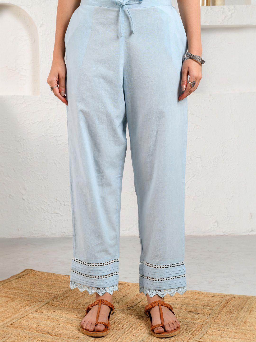 prakriti-jaipur-women-mid-rise-cotton-lace-ethnic-trouser