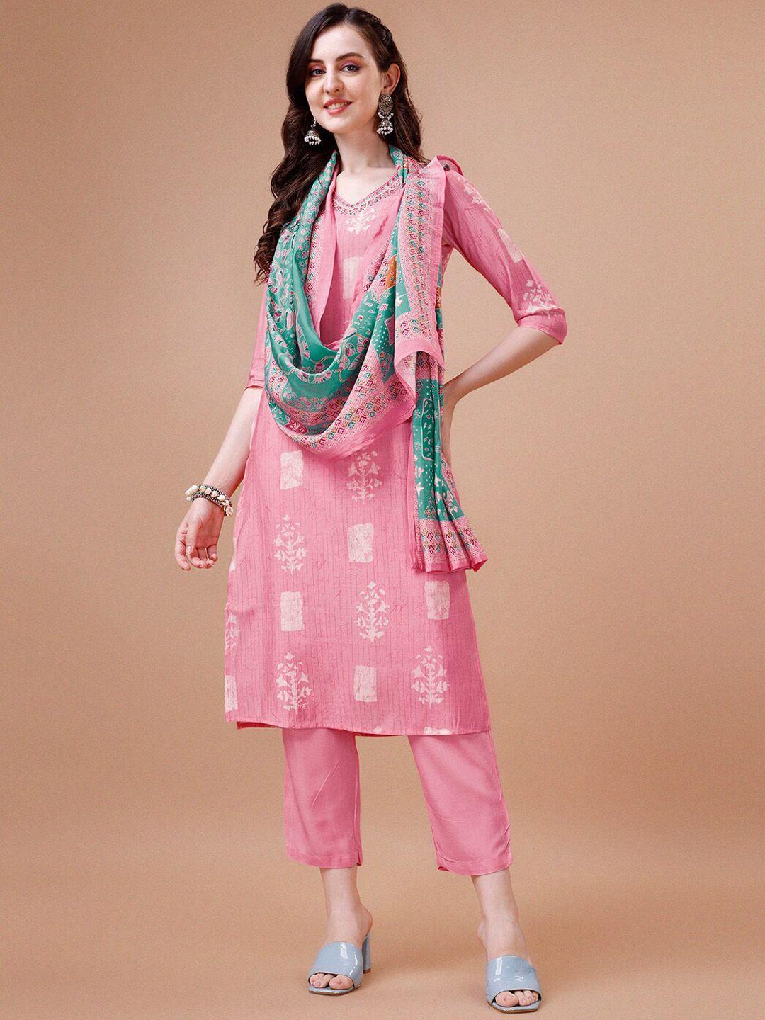 seerat-ethnic-motifs-printed-thread-work-pure-cotton-straight-kurta-&-trousers-&-dupatta