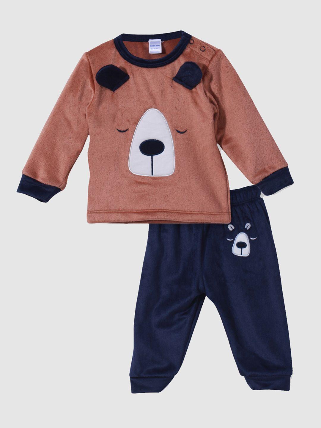 moms-love-boys-bear-logo-embroidered-t-shirt-with-pyjamas