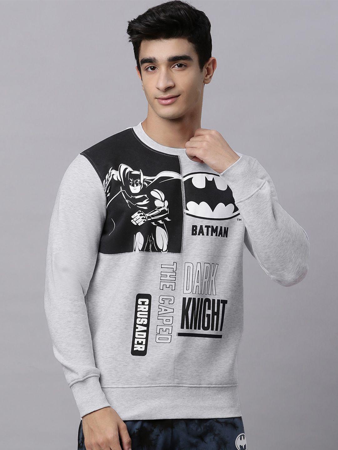 free-authority-batman-printed-loose-fit-sweatshirt