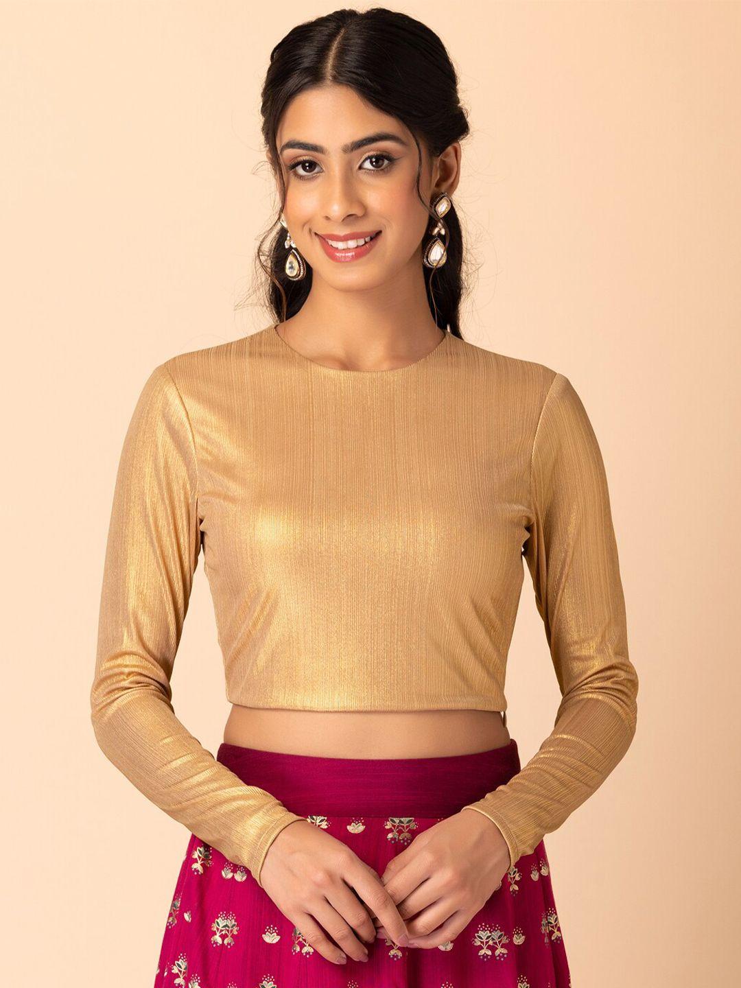 indya-round-neck-long-sleeves-saree-blouse