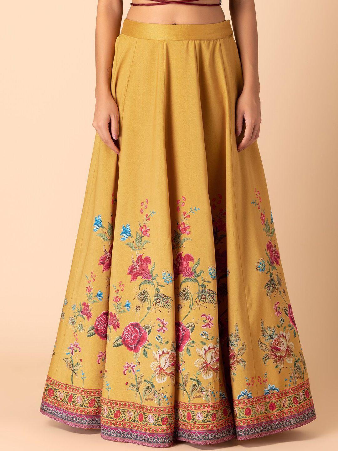 indya-floral-printed-flared-maxi-skirt