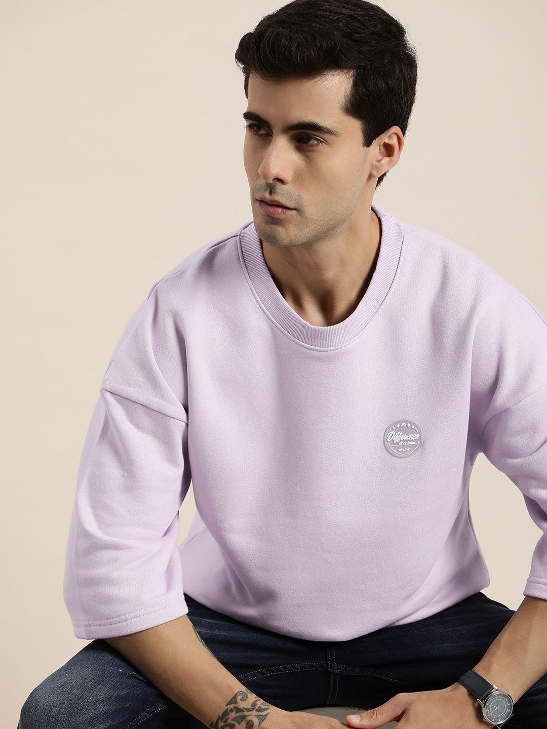 difference-of-opinion-men-oversized-fleece-sweatshirt-with-applique-detail