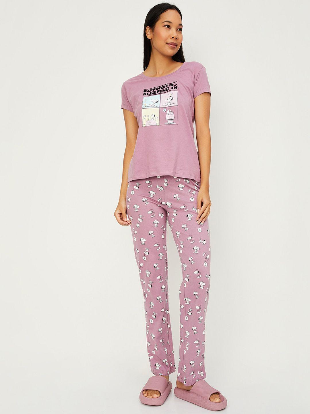 max-typography-printed-pure-cotton-t-shirt-with-lounge-pant