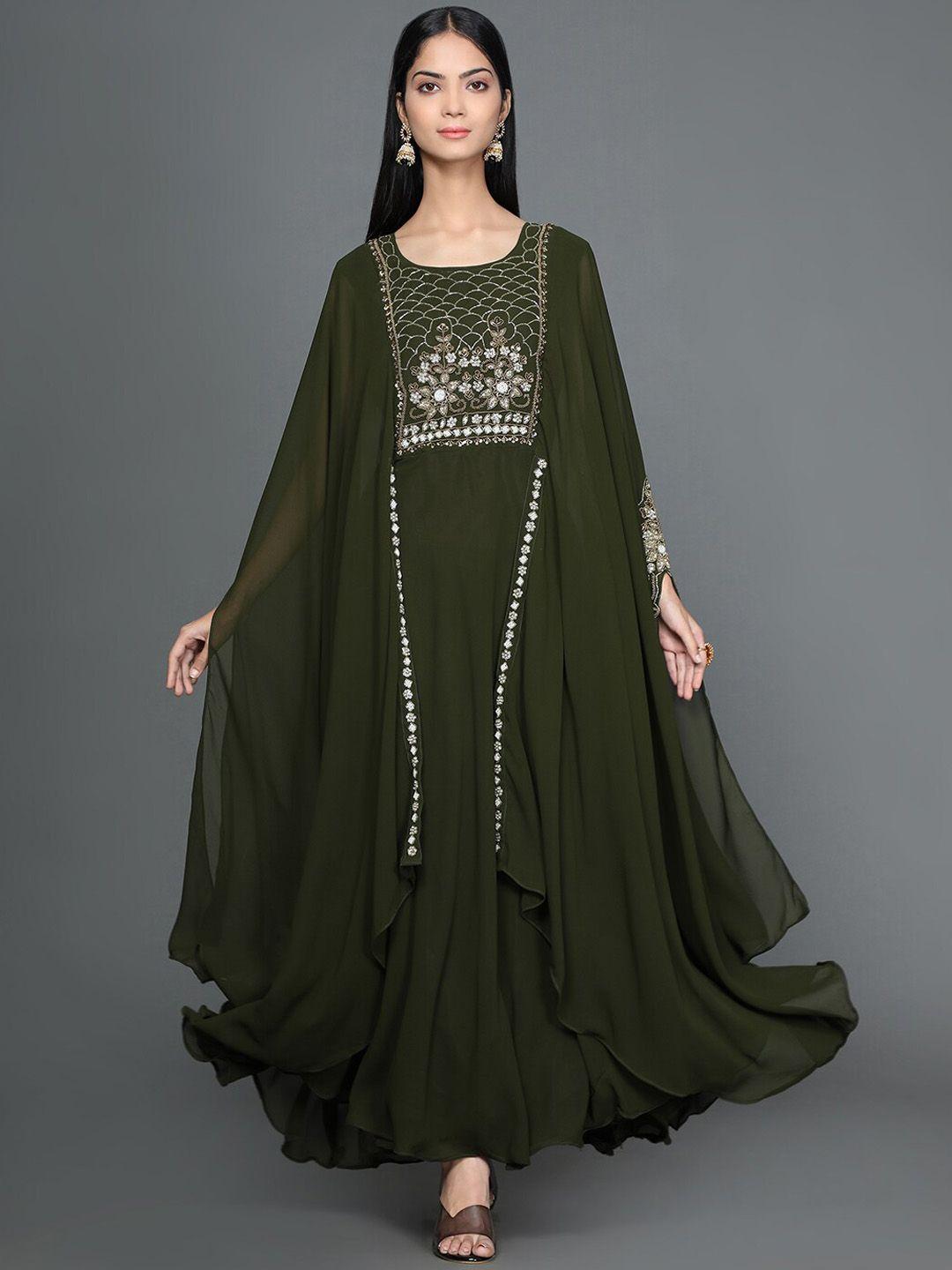 kalini-embroidered-beads-&-stones-batwing-sleeves-georgette-fit-&-flared-maxi-ethnic-dress