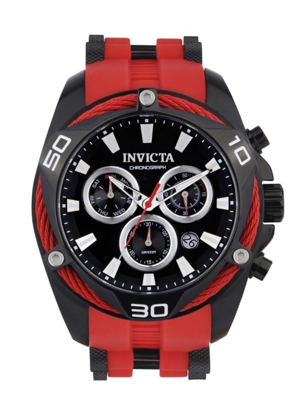 invicta-men-stainless-steel-round-shape-chronograph-watch43766