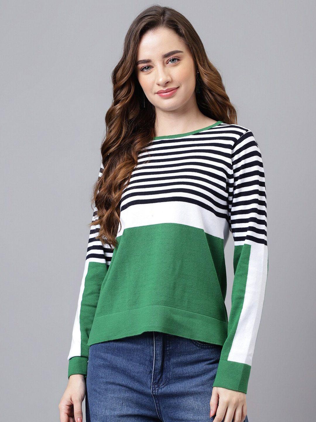 latin-quarters-striped-round-neck-cotton-pullover