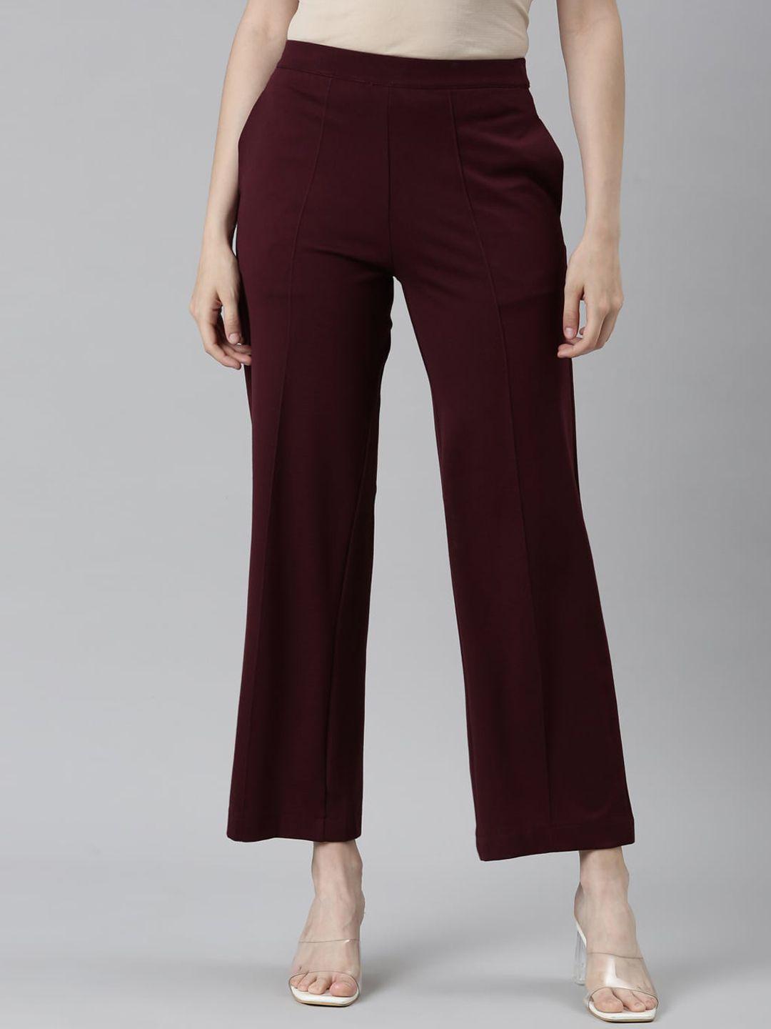 go-colors-women-relaxed-loose-fit-high-rise-trousers