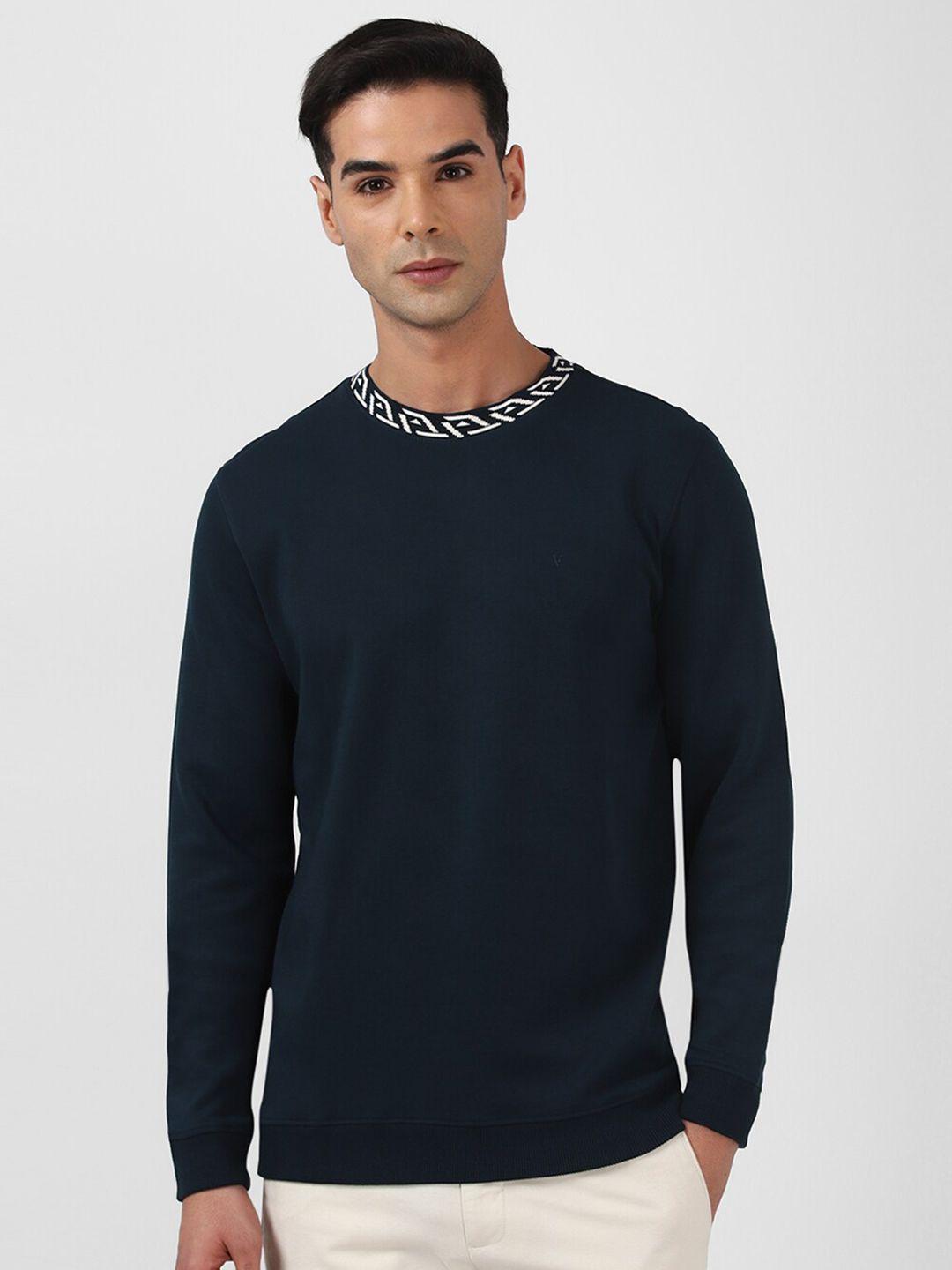 v-dot-round-neck-long-sleeves-sweatshirt