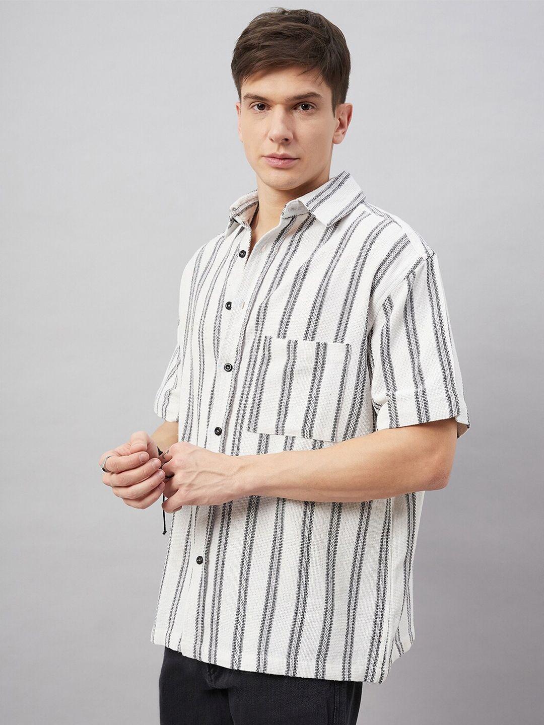 chimpaaanzee-oversized-vertical-striped-spread-collar-casual-shirt