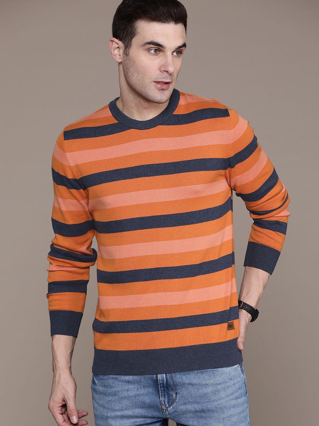 roadster-men-striped-cotton-sweater-vest