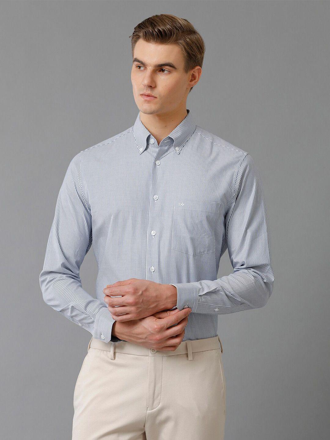 aldeno-india-slim-fit-pinstriped-button-down-collar-formal-shirt
