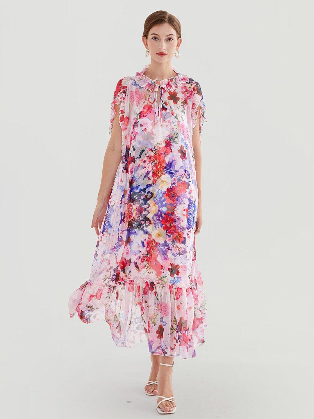 jc-collection-floral-printed-tie-up-neck-flutter-sleeve-ruffles-&-tiered-a-line-midi-dress