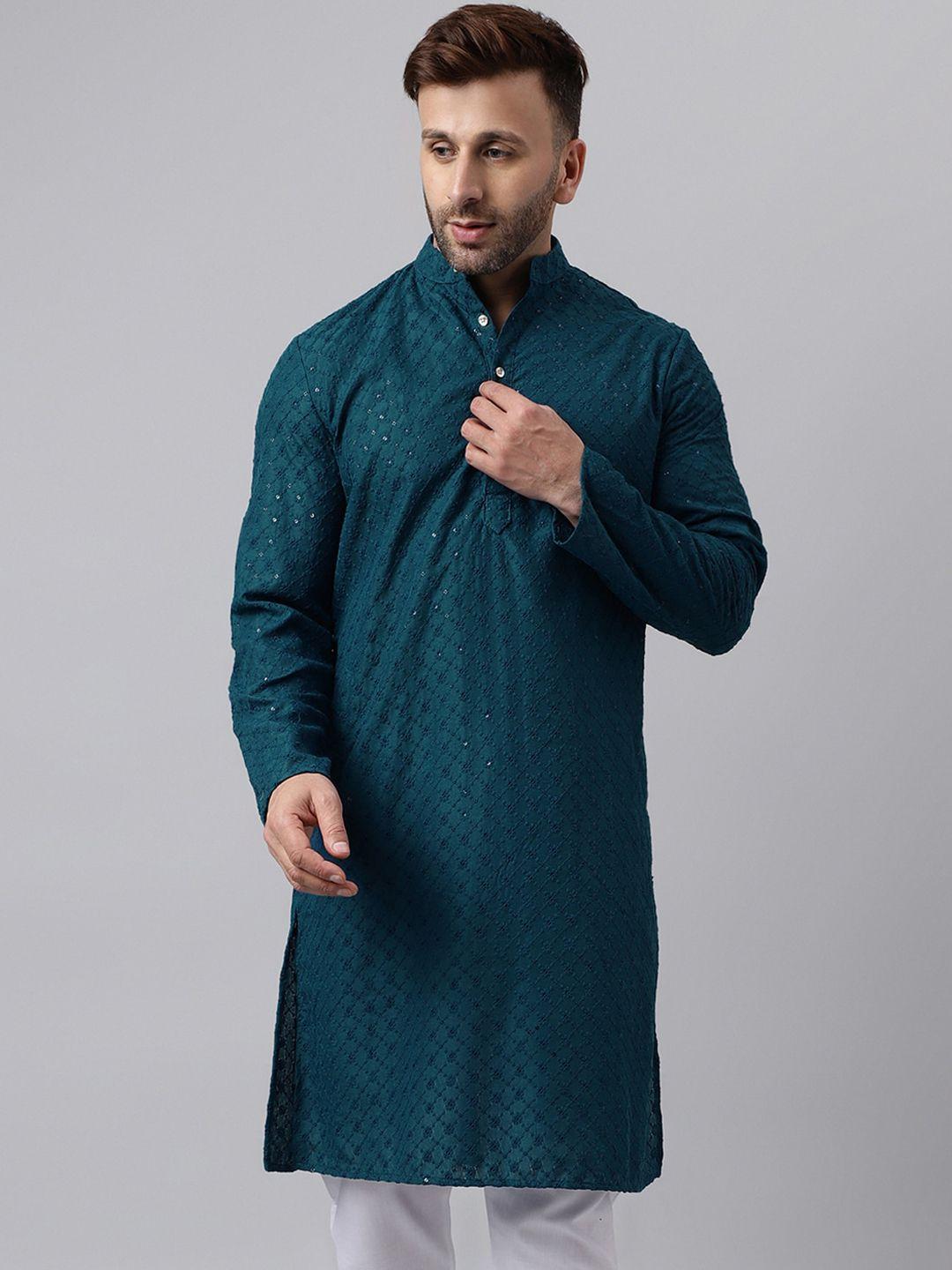 hangup-trend-ethnic-motifs-embroidered-sequinned-straight-kurta