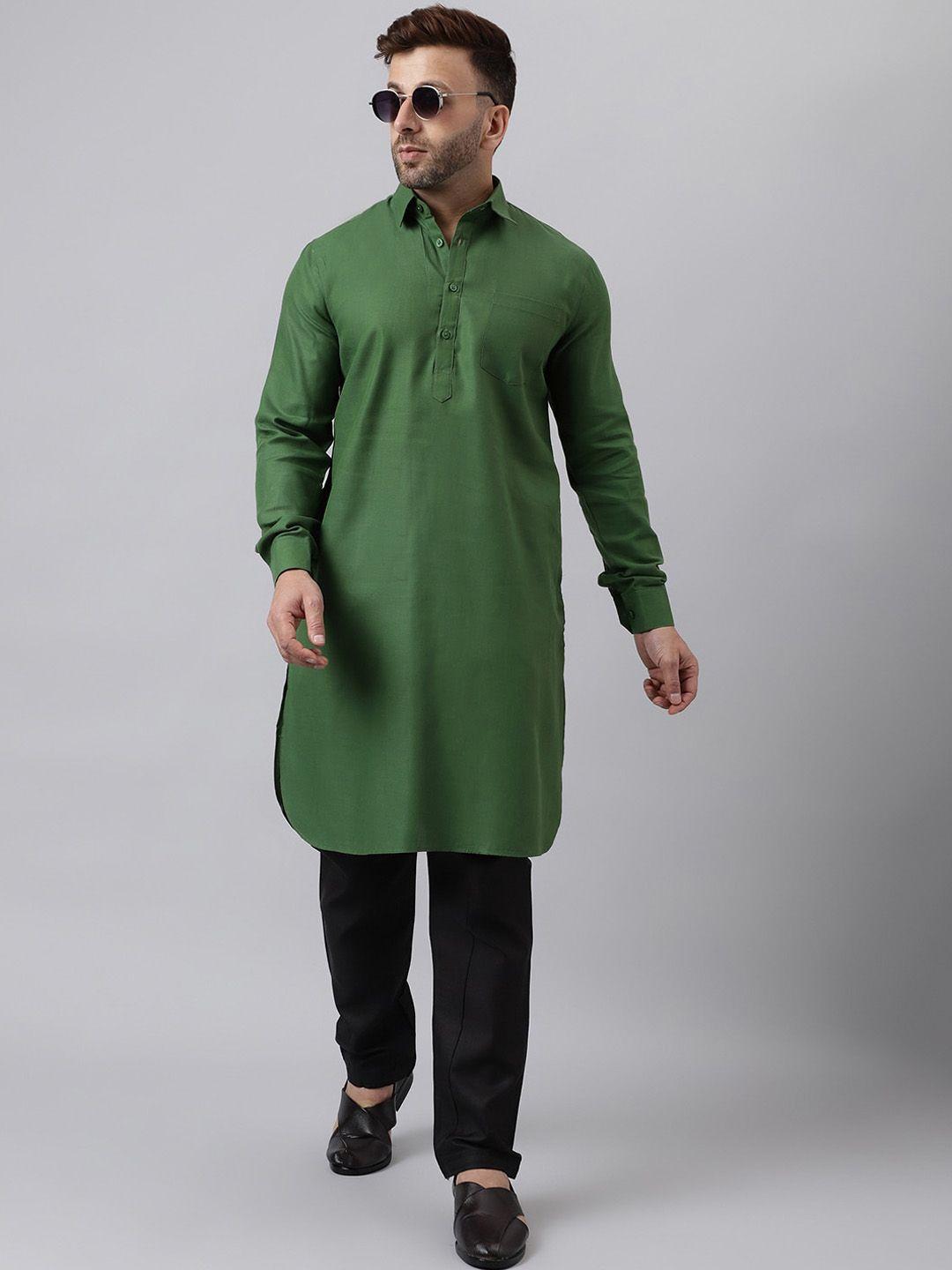 hangup-shirt-collar-kurta-pathani-kurta-with-pyjamas
