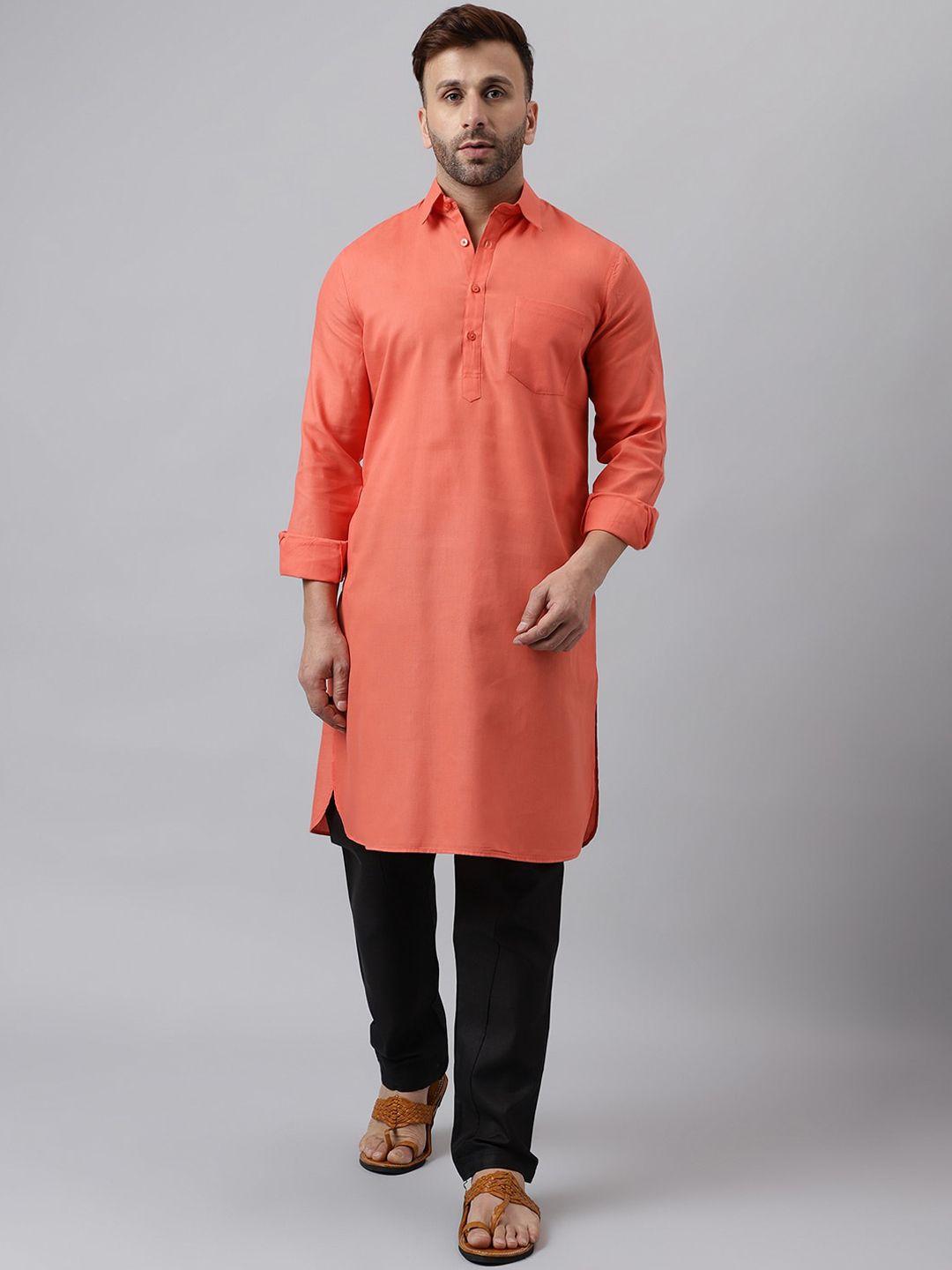 hangup-shirt-colar-pathani-kurta-with-pyjamas