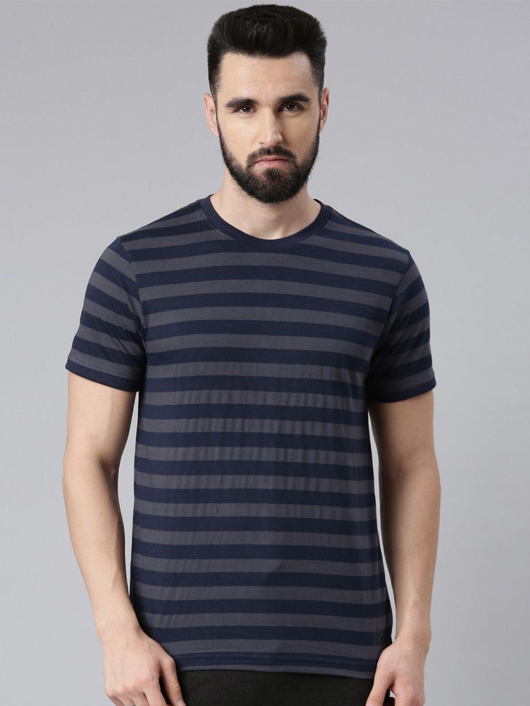 force-nxt-men-striped-pack-of-1-super-combed-cotton-t-shirt