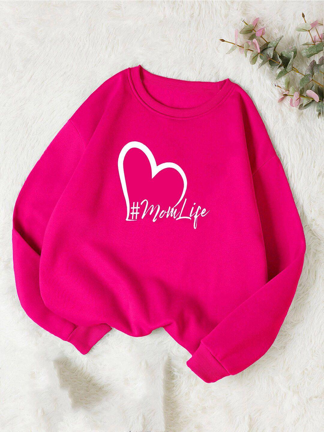 kotty-pink-typographic-printed-fleece-sweatshirt