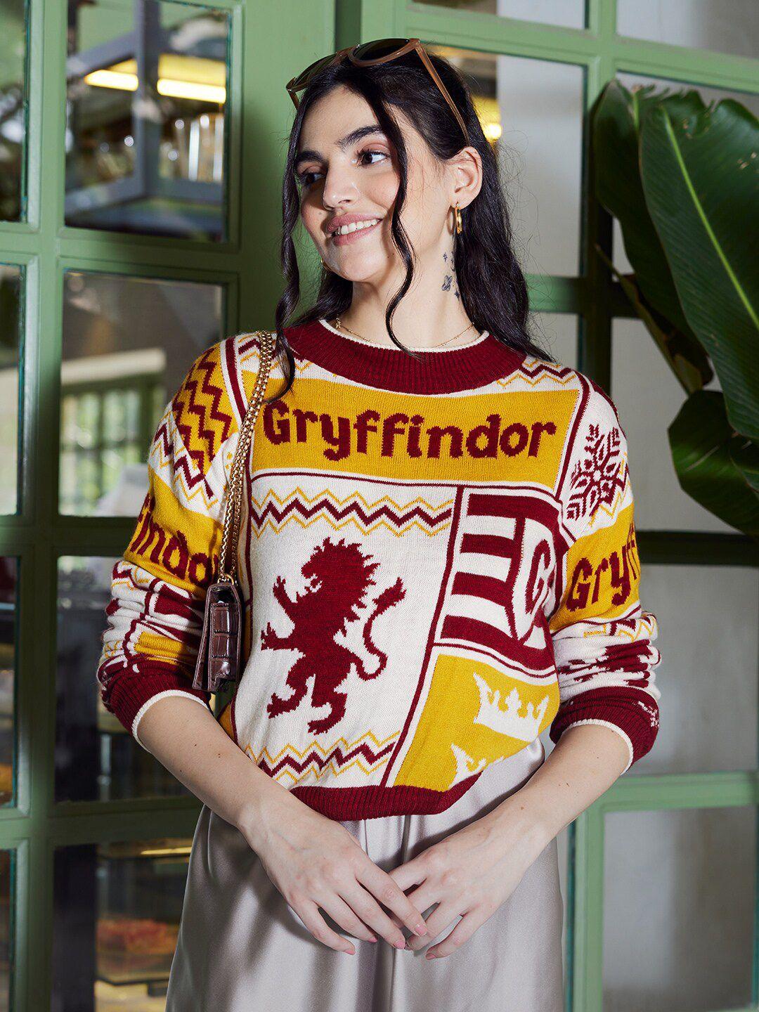 the-souled-store-harry-potter-house-gryffindor-graphic-printed-acrylic-pullover-sweater