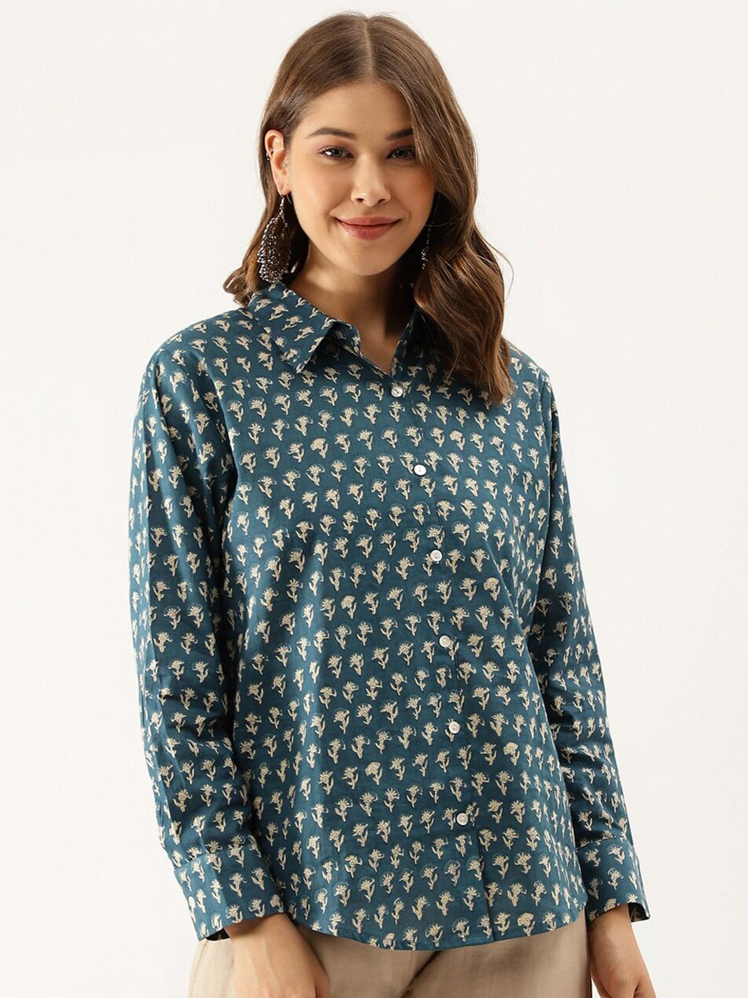 kalini-comfort-ethnic-motifs-printed-spread-collar-cotton-casual-shirt