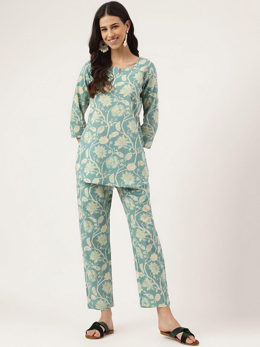 kalini-floral-printed-pure-cotton-night-suit