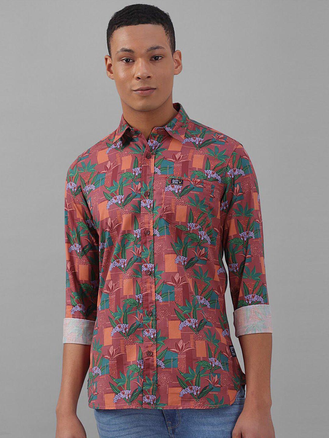 allen-solly-floral-printed-pure-cotton-casual-shirt
