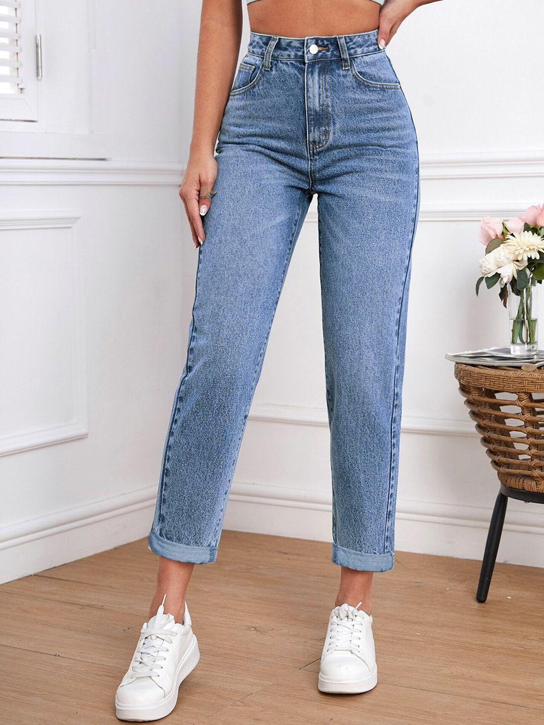 aahwan-women-mom-fit-high-rise-clean-look-cotton-denim-jeans