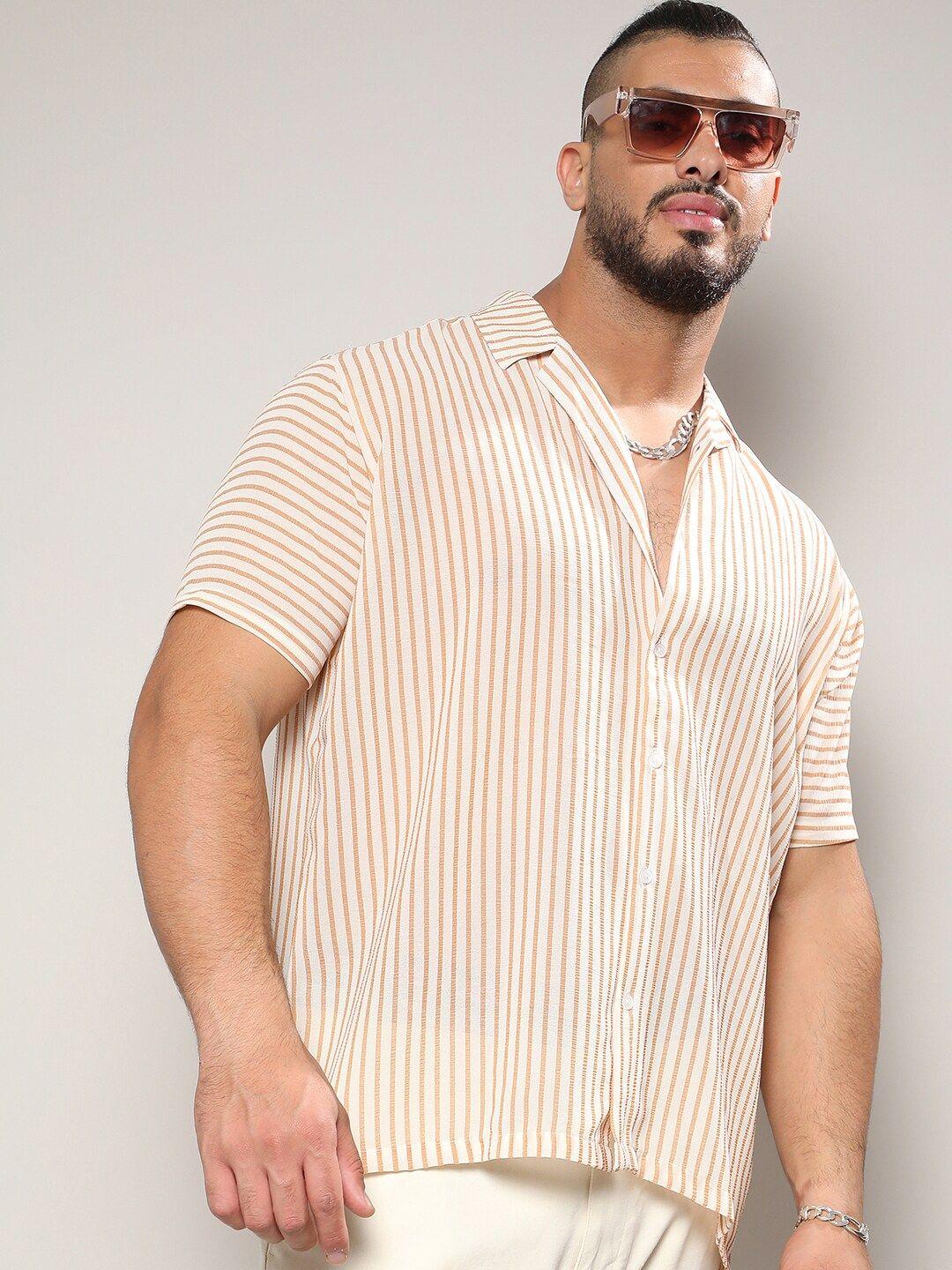 instafab-plus-classic-vertical-striped-casual-shirt