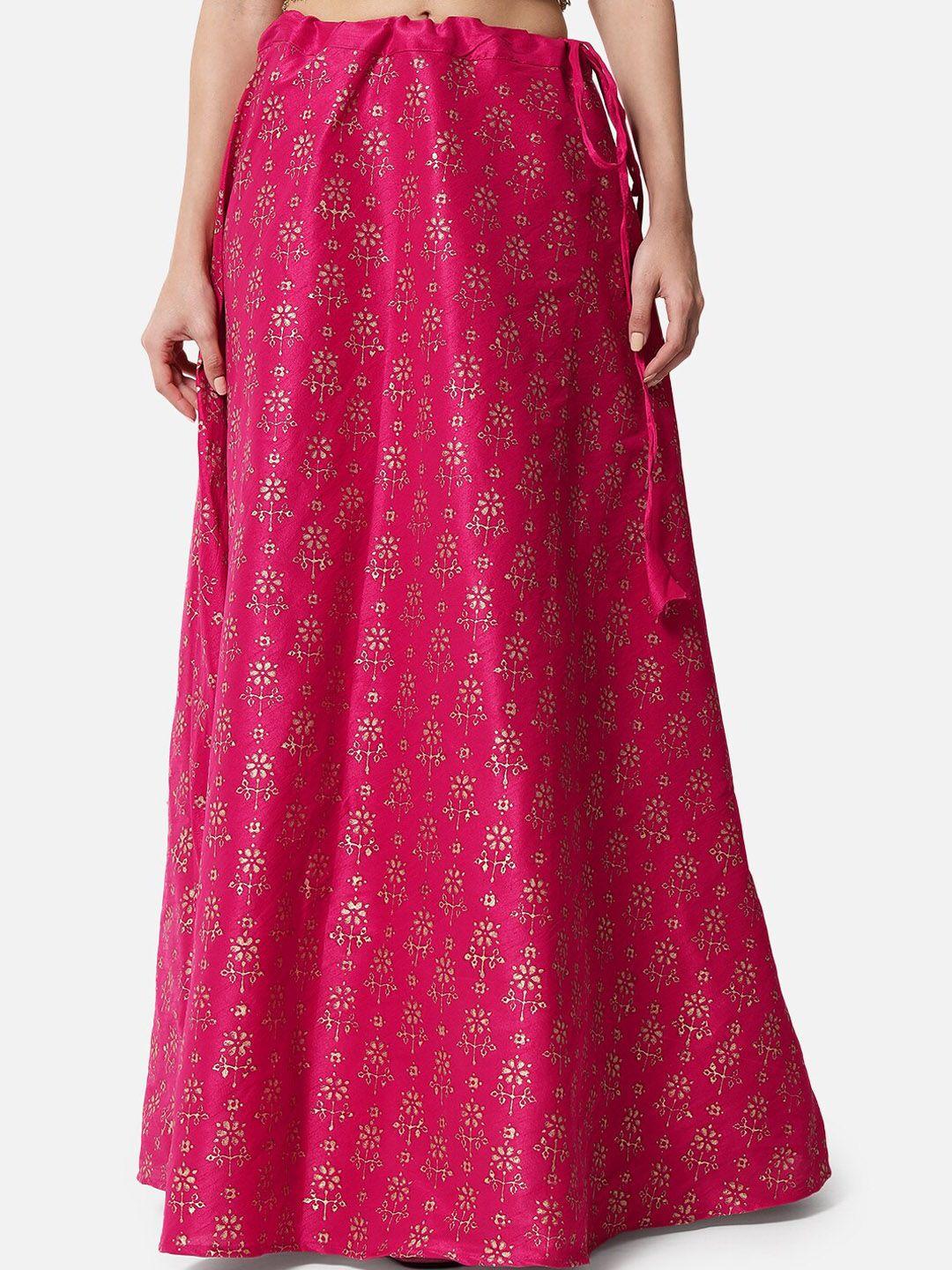studio-rasa-ethnic-motifs-printed-flared-maxi-ethnic-skirt
