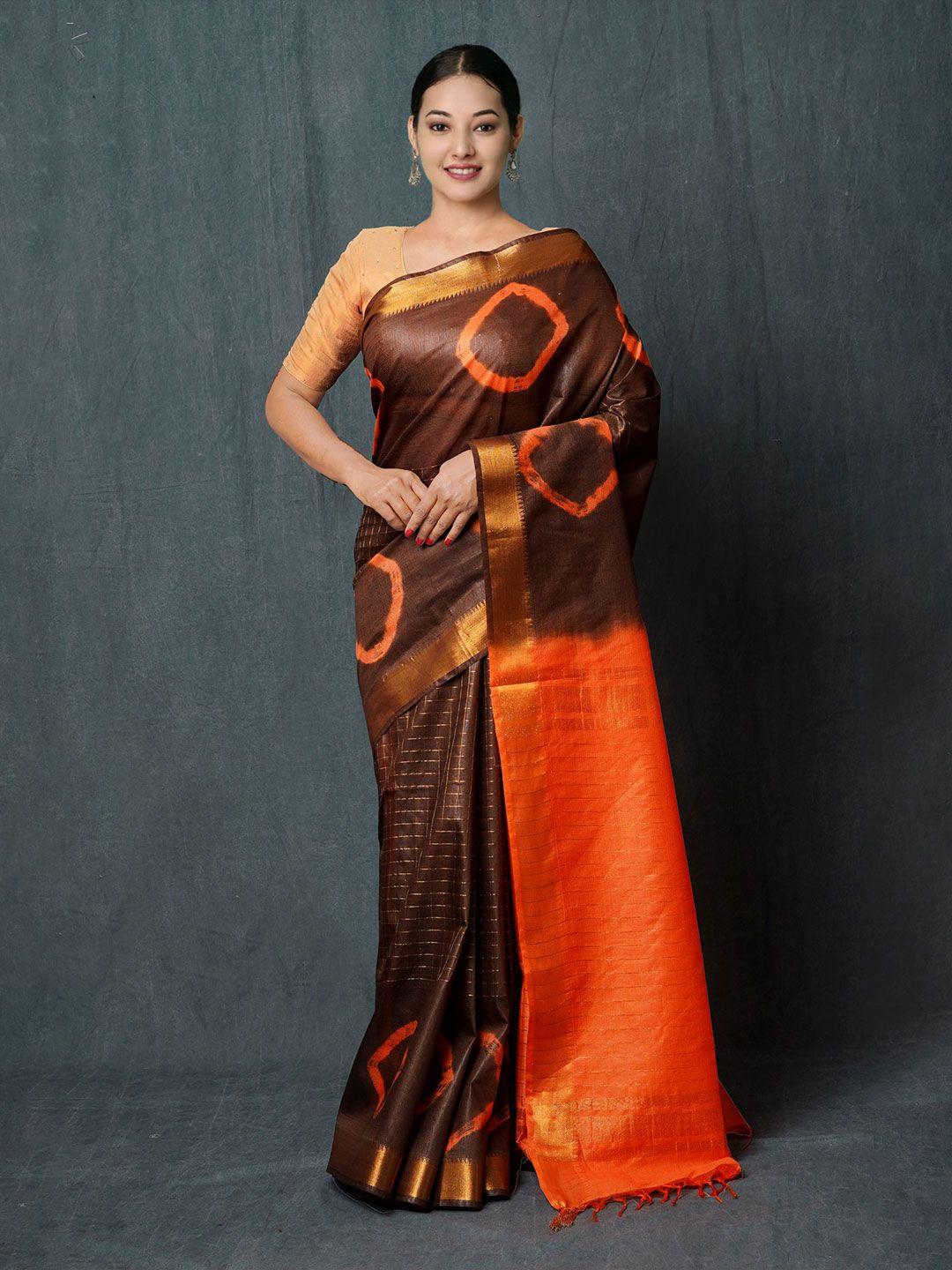 unnati-silks-shibori-printed-silk-cotton-chanderi-saree