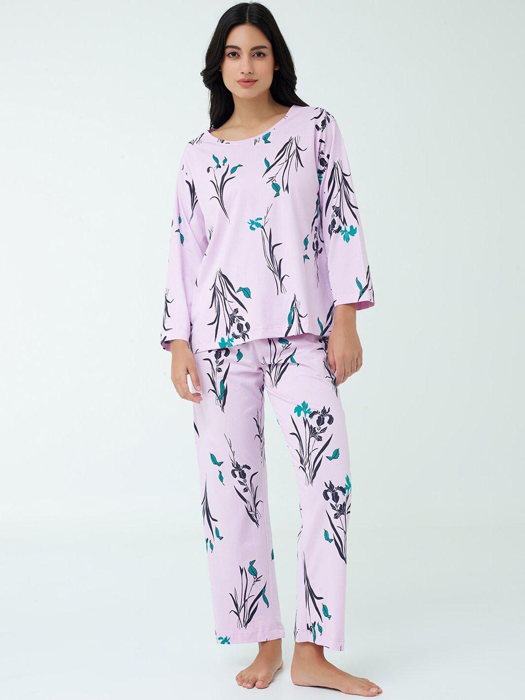 i-like-me-floral-printed-pure-cotton-night-suit