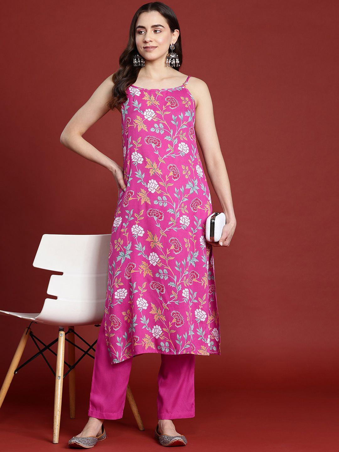 anouk-women-floral-printed-kurta-with-trousers