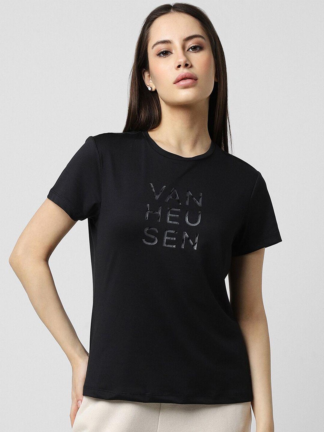 van-heusen-woman-brand-logo-printed-t-shirt