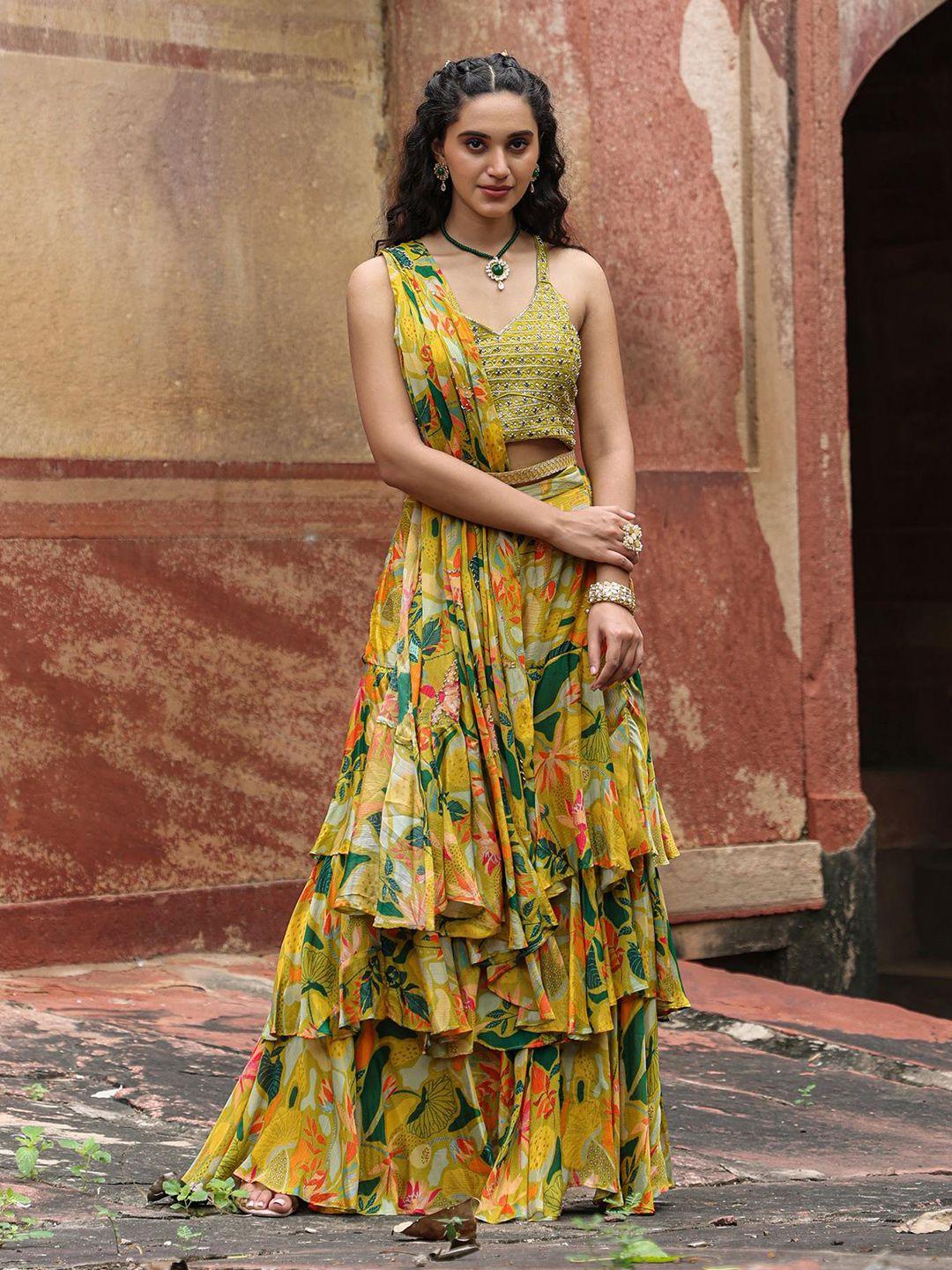 scakhi-floral-printed-pure-silk-ready-to-wear-saree