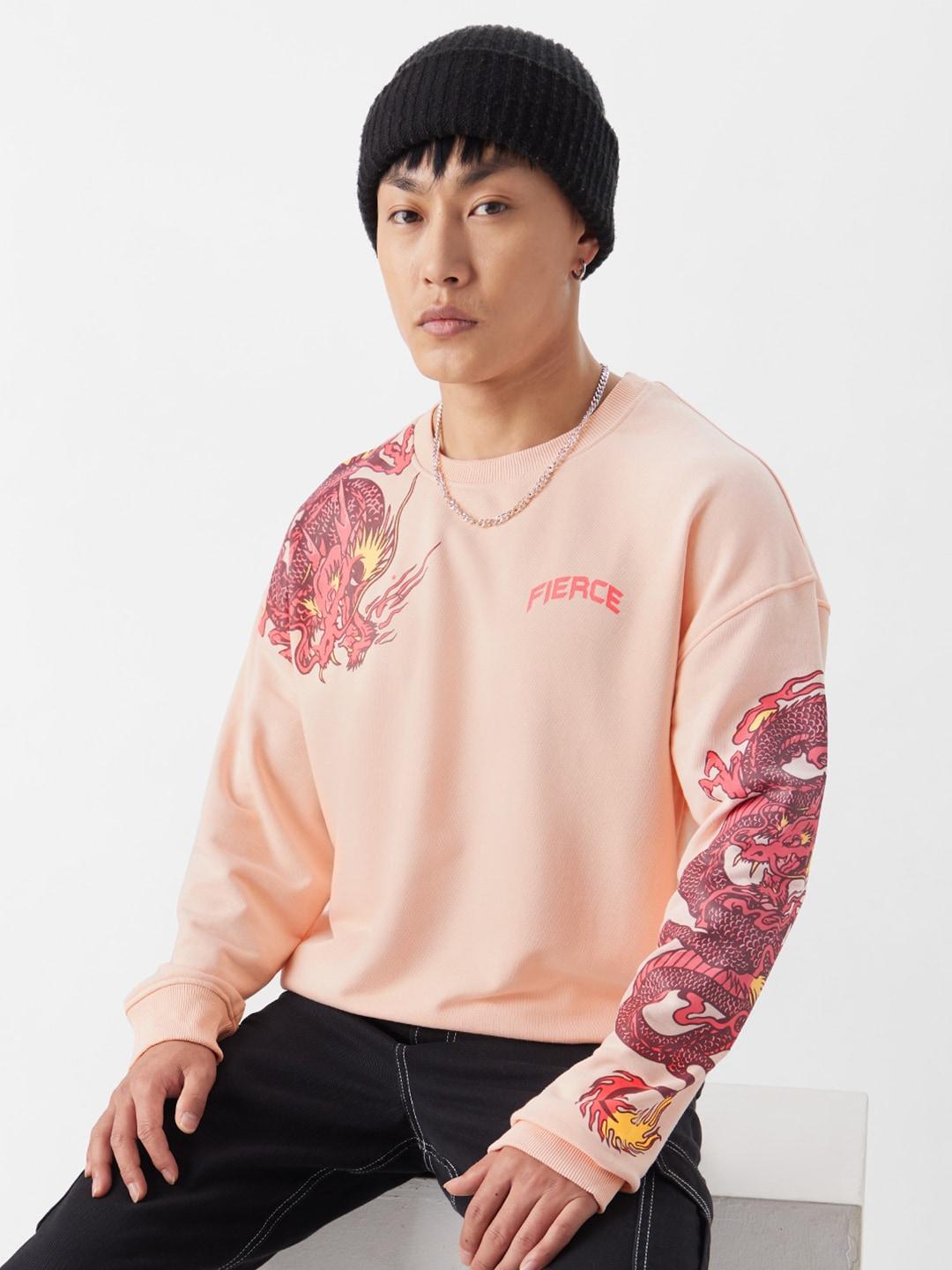 the-souled-store-fiery-dragon-printed-sweatshirt