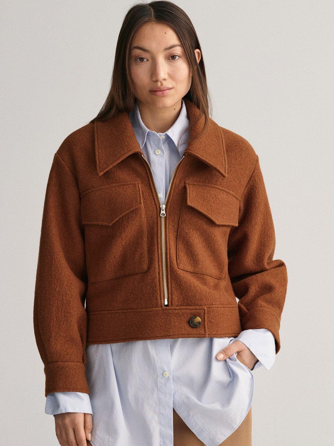 gant-textured-spread-collar-crop-tailored-jacket