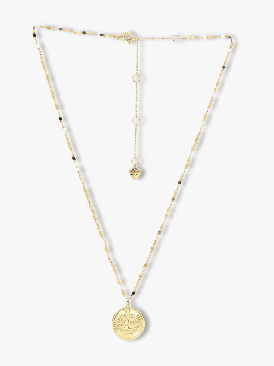 aldo-gold-plated-chain-with-pendant