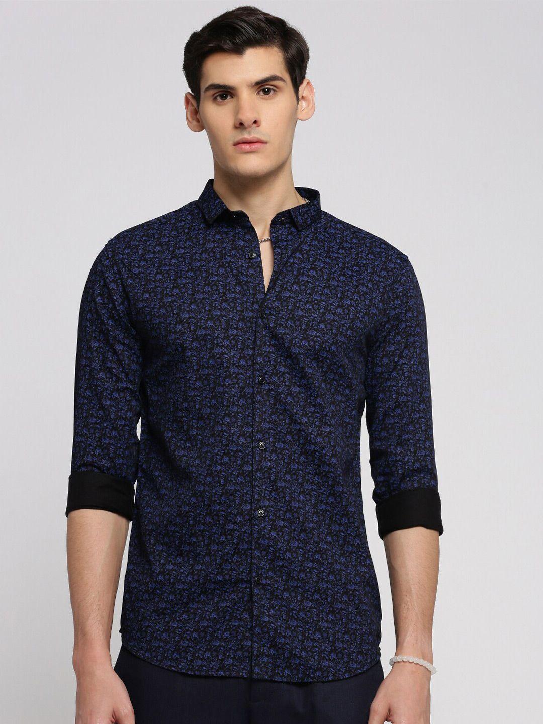 showoff-standard-slim-fit-floral-printed-cotton-casual-shirt